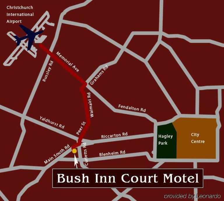 Bush Inn Court Motel Christchurch Ngoại thất bức ảnh